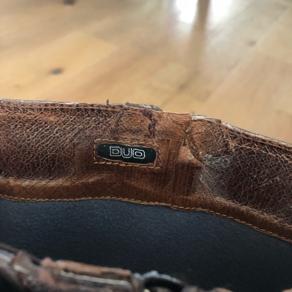 Duo leather wide calf boots - Picture 2 of 7